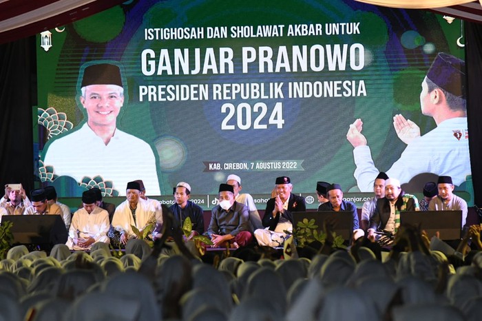 Ulama di Jawa Barat Gelar Doa Bersama Dukung Ganjar Pranowo