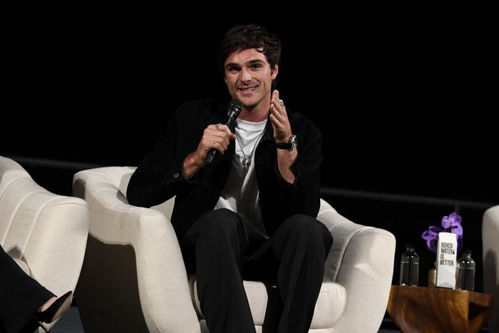 LOS ANGELES, CALIFORNIA - APRIL 20: Jacob Elordi speaks onstage during the panel for HBO Max 
