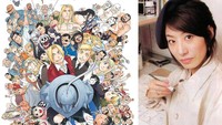 Mangaka Hiromu Arakawa dikenal menerbitkan manga fenomenal Fullmetal Alchemist.  Foto: Istimewa