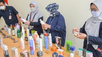 Selain itu ditemukan juga 883 item kosmetika yang tidak memenuhi ketentuan. Foto: Balai Besar POM di Jakarta