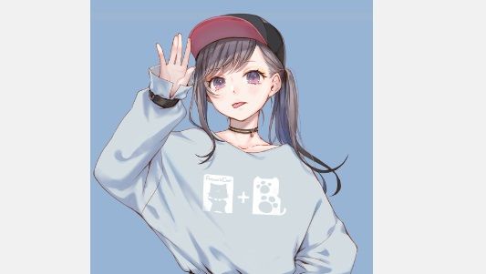 Contoh anime aesthetic untuk wallpaper.