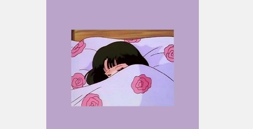 Contoh anime aesthetic untuk wallpaper.