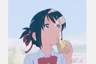 Contoh anime aesthetic untuk wallpaper.
