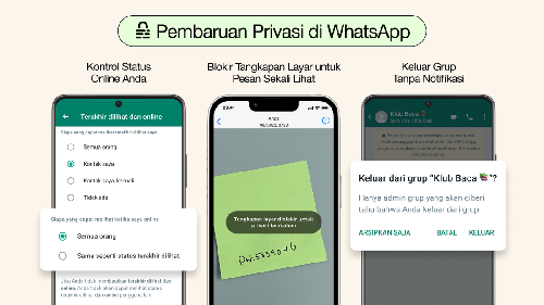 Fitur privasi baru WhatsApp