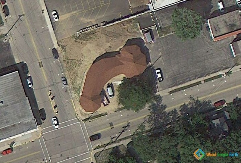 Foto aneh di Google Maps