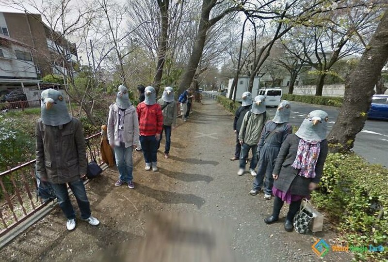 foto aneh di google maps
