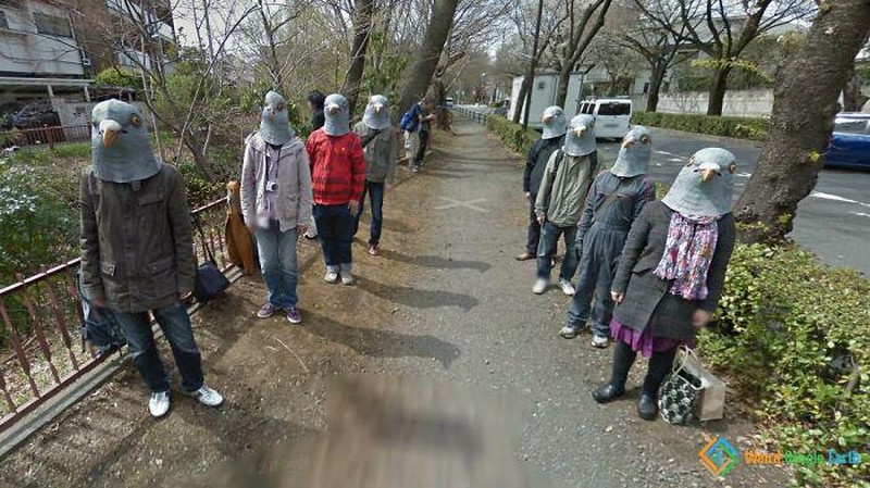 foto aneh di google maps