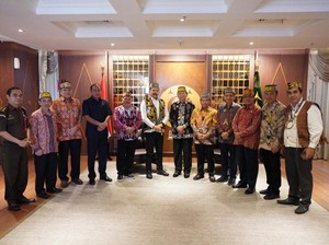 Majelis Adat Dayak Nasional Bertemu Jaksa Agung, Bahas Apa?