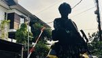 Penampakan Brimob Berbaju Loreng di Sekitar Rumah Ferdy Sambo