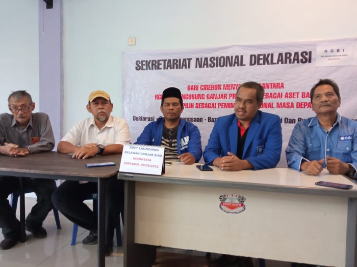 Kader PAN di Cirebon Deklarasi Dukung Ganjar Nyapres 2024