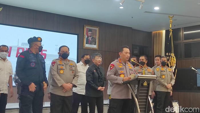 Kapolri umumkan tersangka kasus tewasnya Brigadir Yoshua (Brigadir J)
