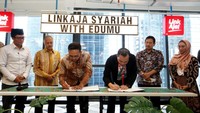 LinkAja Syariah semakin menjalankan komitmennya untuk mewujudkan #MakinBerkah untuk semua dengan mendukung digitalisasi ekosistem syariah dan inklusivitas akses bagi jaringan sekolah dan madrasah dari organisasi keagamaan terbesar di Indonesia.