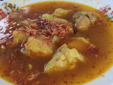 lontong kikil bu sugeng