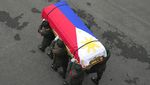 Prosesi Militer Iringi Pemakaman Presiden Filipina ke-12 Fidel Ramos