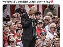 Meme Kocak Erik Ten Hag Pusing MU Keok di Laga Pertama