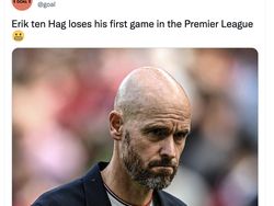 Meme Kocak Erik Ten Hag Pusing MU Keok di Laga Pertama