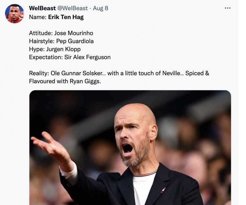 Meme Erik Ten Hag