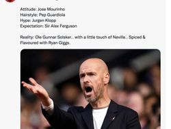 Meme Kocak Erik Ten Hag Pusing MU Keok di Laga Pertama
