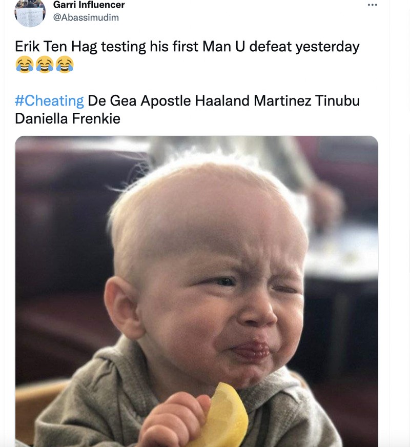 Meme Erik Ten Hag