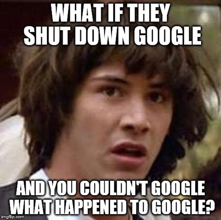 Meme Google Down Agustus 2022
