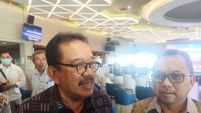 Wakil Gubernur Bali, Tjokorda Oka Artha Ardhana Sukawati dan Kepala Perwakilan Bank Indonesia Provinsi Bali, Trisno Nugroho ketika ditemui di Plaza Renon, Denpasar, Bali