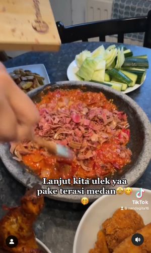 Nanda Gita beli jengkol Rp 500 ribu di Belanda