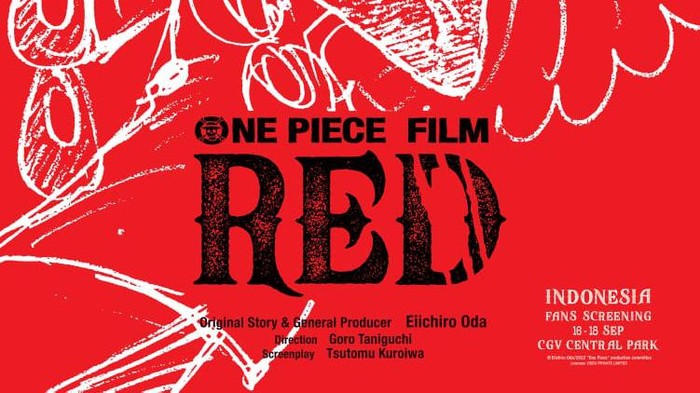 Poster Film One Piece: RED