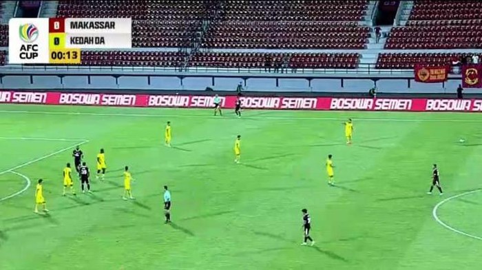 PSM Makassar Vs Kedah FC.