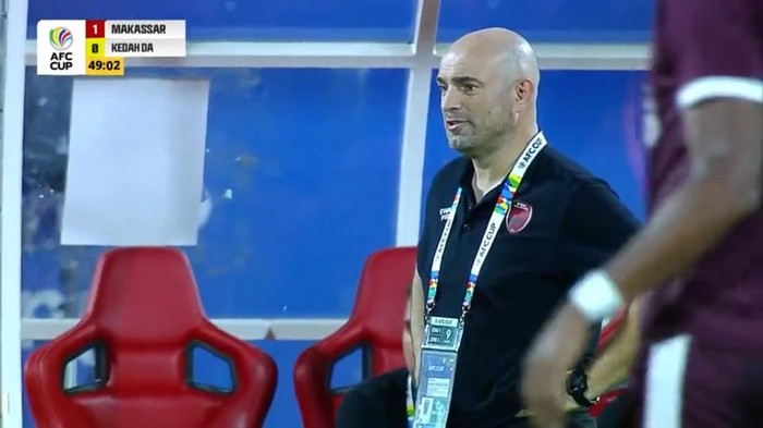 PSM Makassar Vs Kedah FC di AFC 2022.