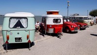 VW Kombi merupakan salah satu mobil Volkswagen yang amat populer di Indonesia selain Beetle atau Kodok. VW Kombi sudah berhenti diproduksi pada 2013 lalu di Brasil.