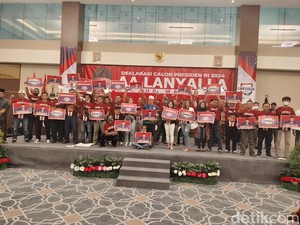 Ratusan Warga Bojonegoro dan Tuban Deklarasikan La Nyalla Capres 2024