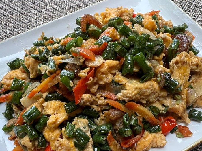 Resep Orak-arik Kacang Panjang