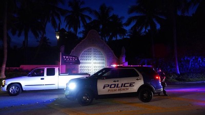 Suasana Rumah Mewah Donald Trump Saat Digerebek FBI