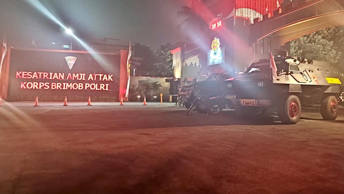 Suasana terkini di Mako Brimob Depok