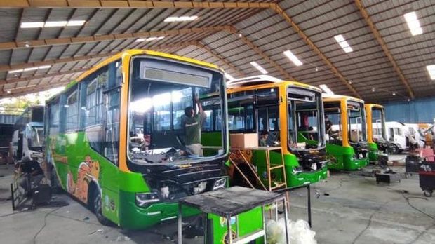 Unit Bus Trans Jatim