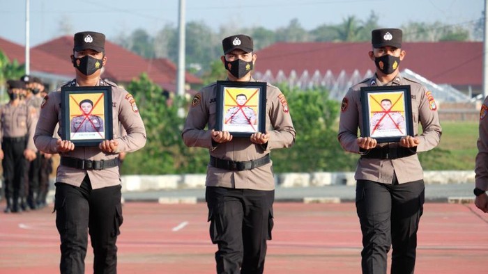 Upacara PTDH Polda Kaltara.