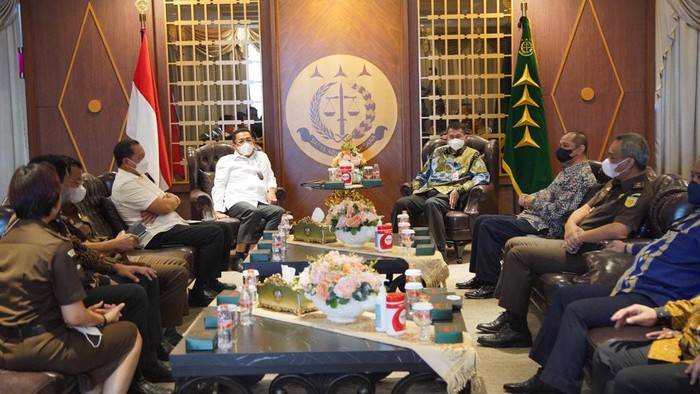 Wakil Jaksa Agung Bertemu Pimpinan KPK Bahas Koordinasi Supervisi