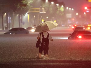 Banjir Terparah di Korea Selatan, 8 Orang Tewas