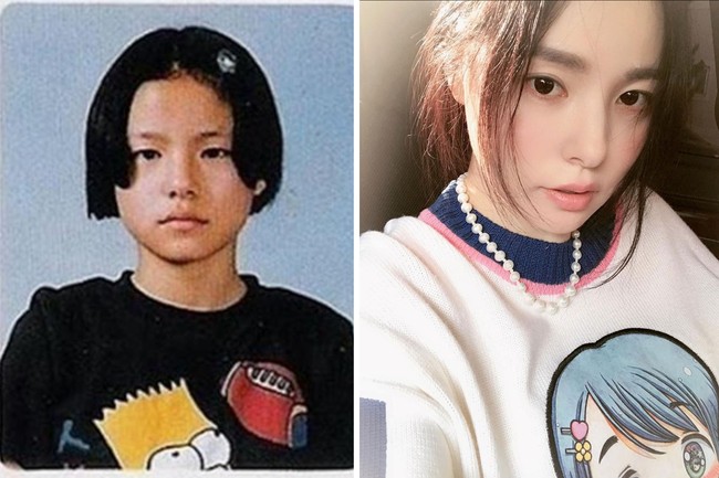 Min Hyo Rin juga melakukan operasi plastik untuk membuat kelopak mata ganda. Hal itu diungkap istri dari Taeyang BIGBANG saat menjadi bintang tamu acara One Night TV Entertainment. “Aku membuat kelopak mata ganda, namun hidungku alami.” Foto: dok. Instagram @hyorin_min