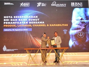 Kolaborasi dengan Bank Sumut, BNI Usung Orange Synergy