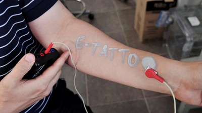 Canggih, Tato Elektronik Buatan Korsel Bisa Cek Kesehatan