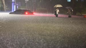 Akibat Banjir di Seoul, Buku-buku di Perpustakaan Ini Hancur