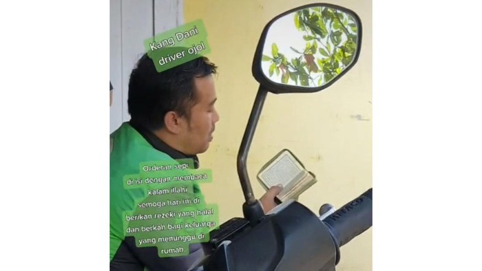 Driver ojol di Sukabumi.