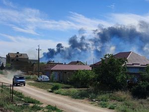 Bangganya Rusia Gagalkan Serbuan Besar Drone ke Crimea