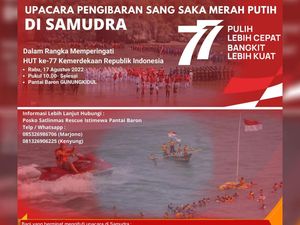 Berminat Ikut Upacara 17 Agustus di Tengah Laut Baron? Ini Syaratnya