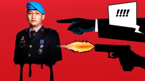 Infografis 4 Tersangka Pembunuhan Brigadir J & Perannya (Dok Tim Infografis detikcom)