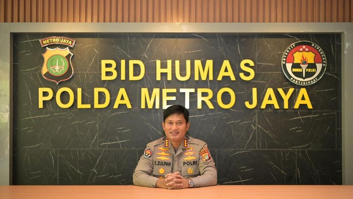 Kabid Humas Polda Metro Jaya Kombes Endra Zulpan. Sumber foto: Kombes Endra Zulpan,