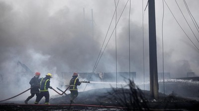 Kebakaran Hebat di Depot Minyak Kuba Akhirnya Padam