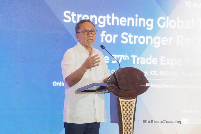 Kementerian Perdagangan meluncurkan Trade Expo Indonesia (TEI) ke-37, sebuah pameran dagang terbesar di Indonesia.