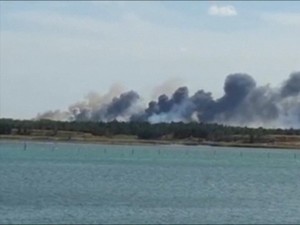 Ukraina Akui Serang Pangkalan Militer Rusia di Krimea